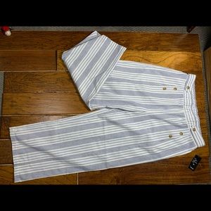 NWT Robert Louis Button elastic waistband pants XL